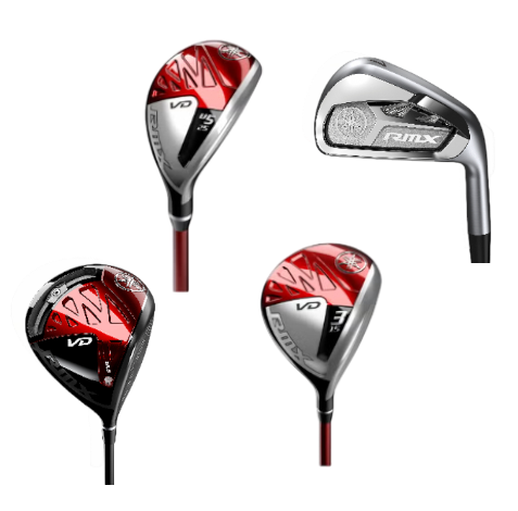 [レンタル] ヤマハ 2022RMX VD クラブ14本＋キャディバッグセット フレックスS（RMX VDドライバー、RMX VDアイアン等） - 2