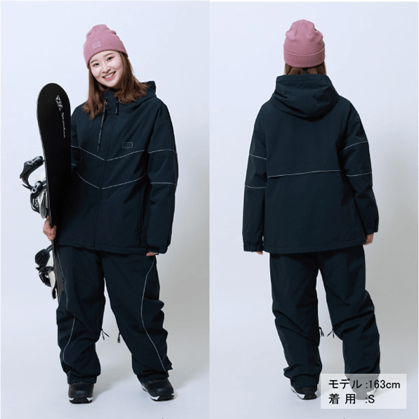 オンヨネ(ONYONE) 男女兼用 スキー・スノボウェア パンツ単品 PIPE LINE PANTS JFP98011 BLACK Sサイズ