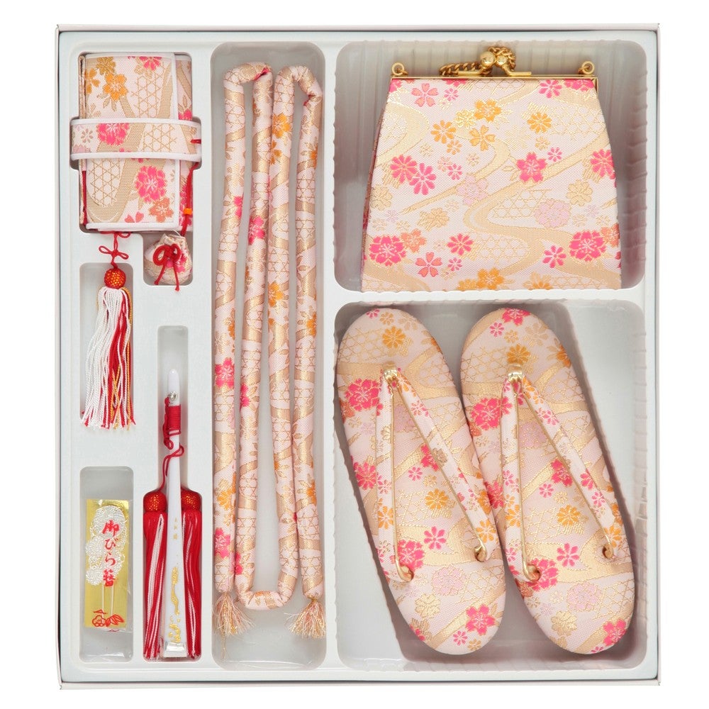 [レンタル] 七五三/節句 着物セット 7歳女の子 優美 妖艶花の宅配レンタル - 3