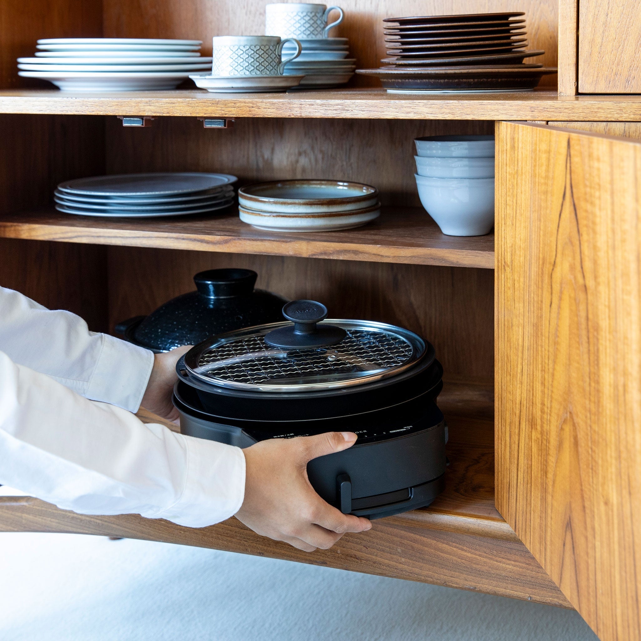 [レンタル] シロカ(siroca) 卓上調理器 おうちいろり SQ-D151D (土鍋付き) 電気調理器 - 17