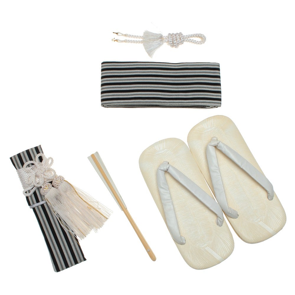 [レンタル] 七五三/節句 袴セット 5歳 男の子 鷹 金色 選べる2色(白 / 黒)の宅配レンタル - 3