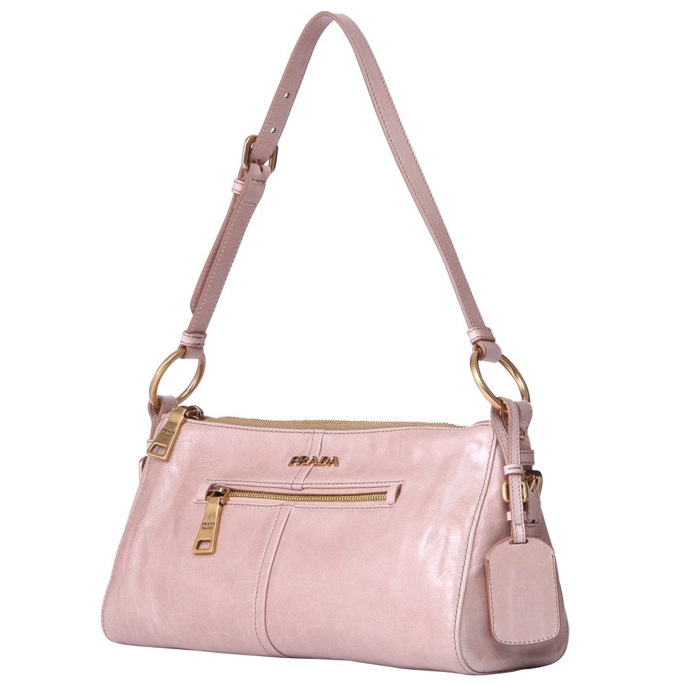 レディース プラダ ヴィッテロシャイン ハンドバッグ