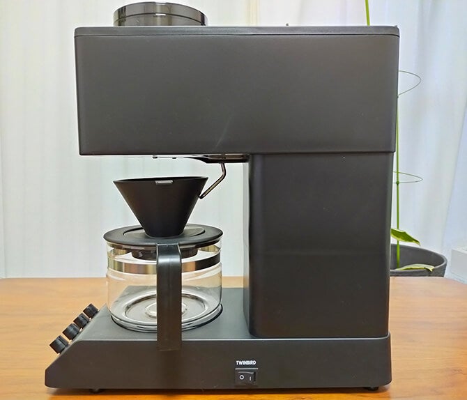 レンタル] ツインバード 全自動コーヒーメーカー CM-D457 [容量3杯