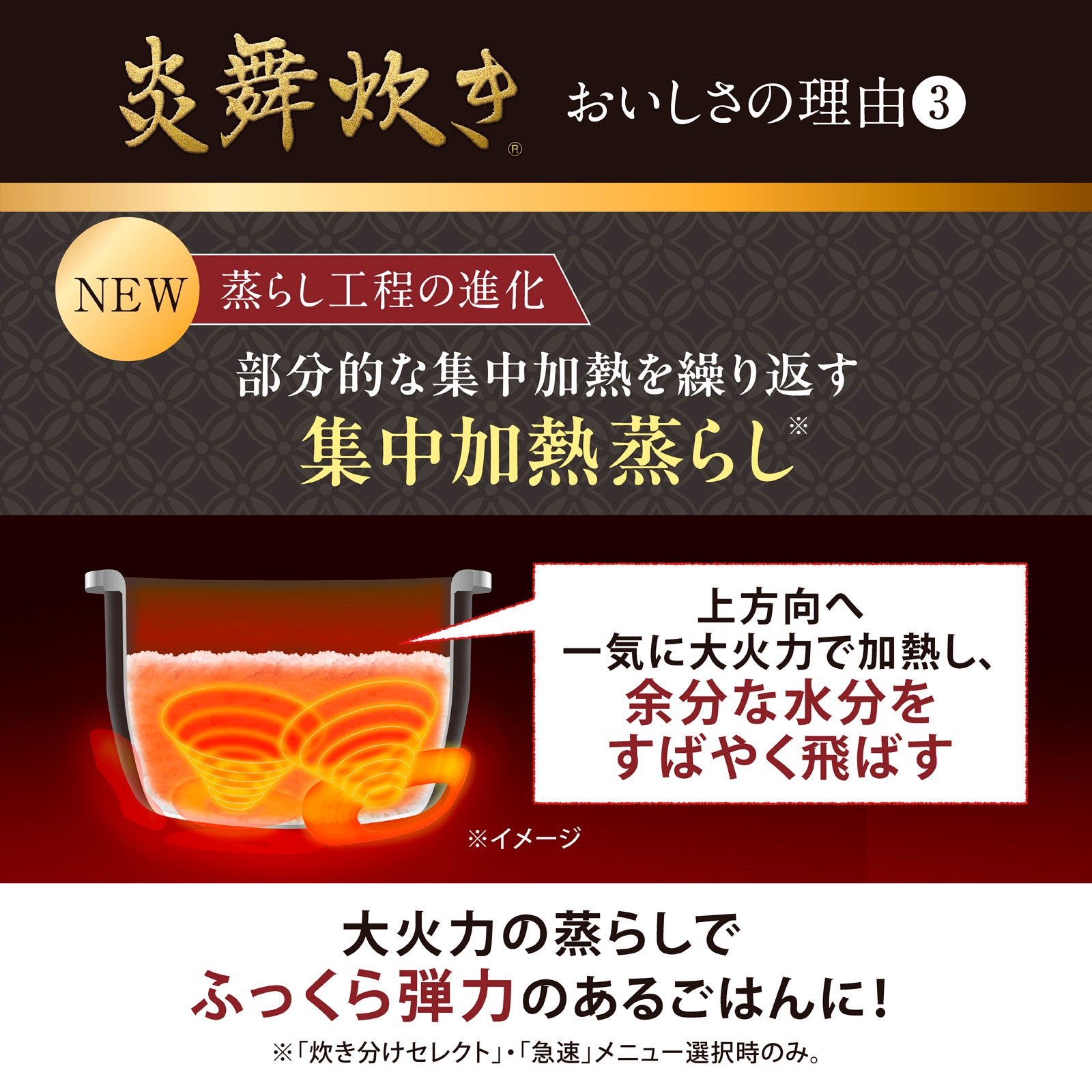 [レンタル] [5.5合炊き] 象印 NX-AB10 炎舞炊き 圧力IH炊飯ジャー 2026年モデル - 8