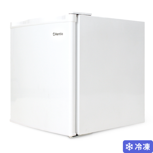 [レンタル] 【長期利用向け】[新品] レンティオ 小型冷凍庫 1ドア RN-FZ32 ホワイト - 2