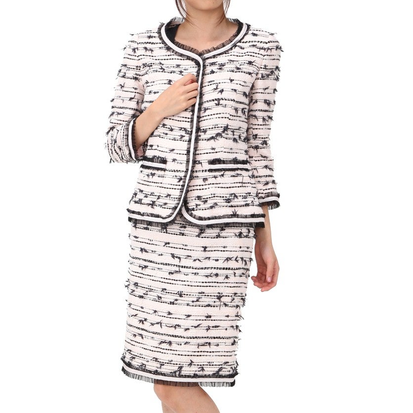 [レンタル] ミューゼドゥウジ セレモニースーツ2点セット(ジャケット+スカート) ピンクの宅配レンタル - 6