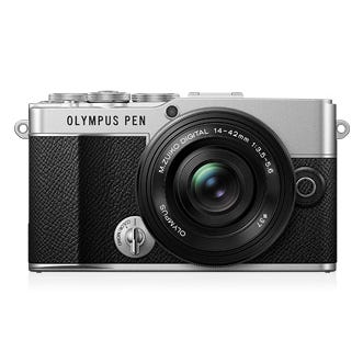 OLYMPUS PEN E-P7 14-42mm EZ レンズキット シルバー ミラーレス一眼