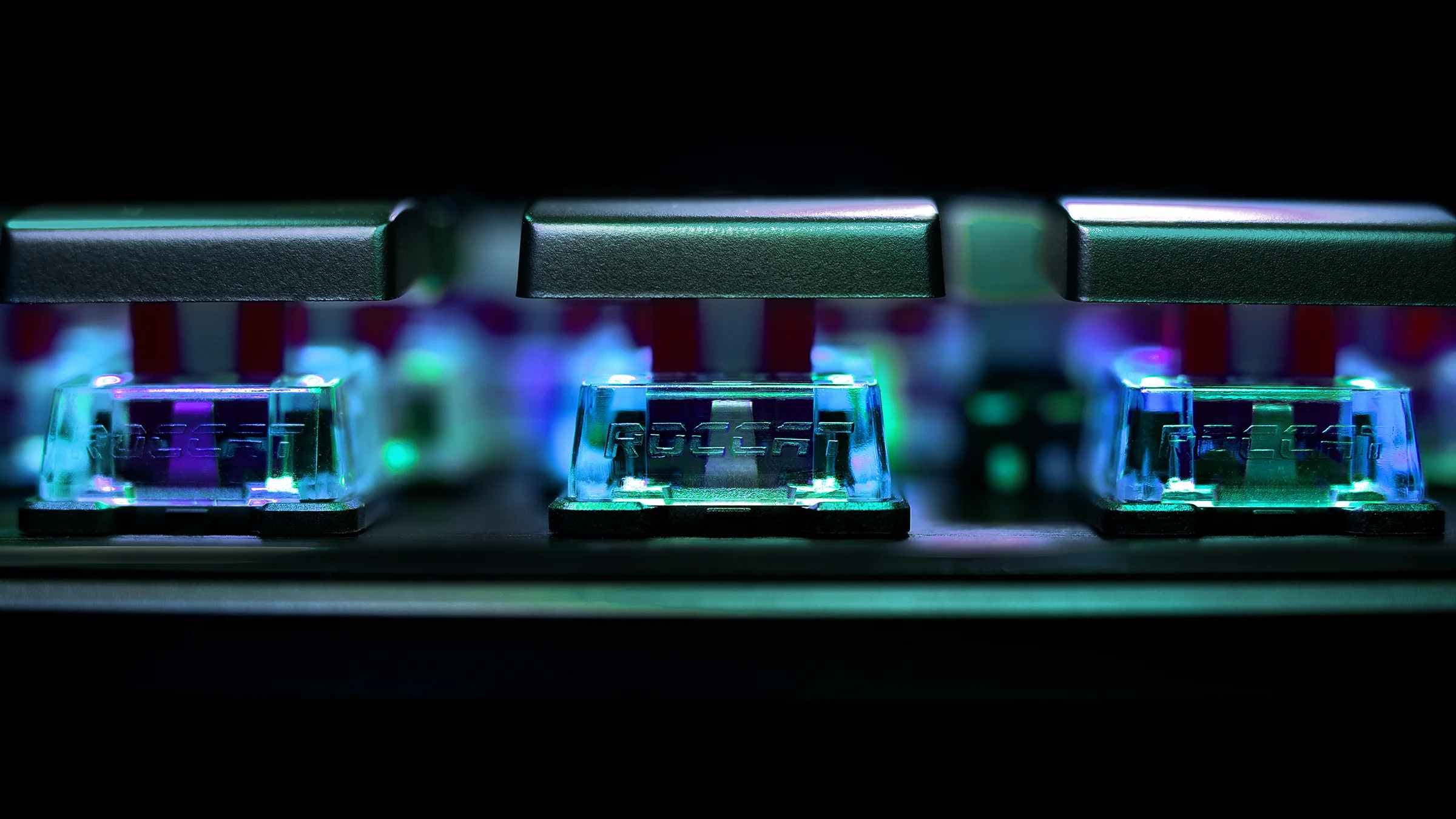 [レンタル] ROCCAT Vulcan TKL ゲーミングキーボード 英語配列 ブラック - 3