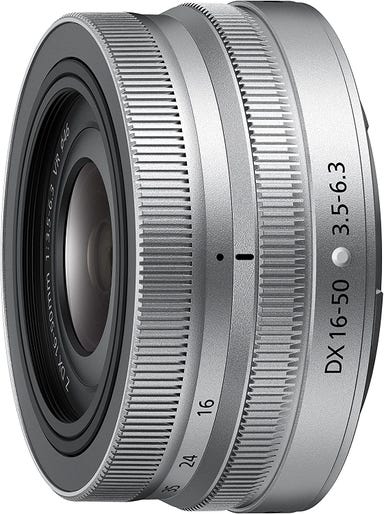 ニコン NIKKOR Z DX 16-50mm f/3.5-6.3 VR シルバー 標準ズームレンズ