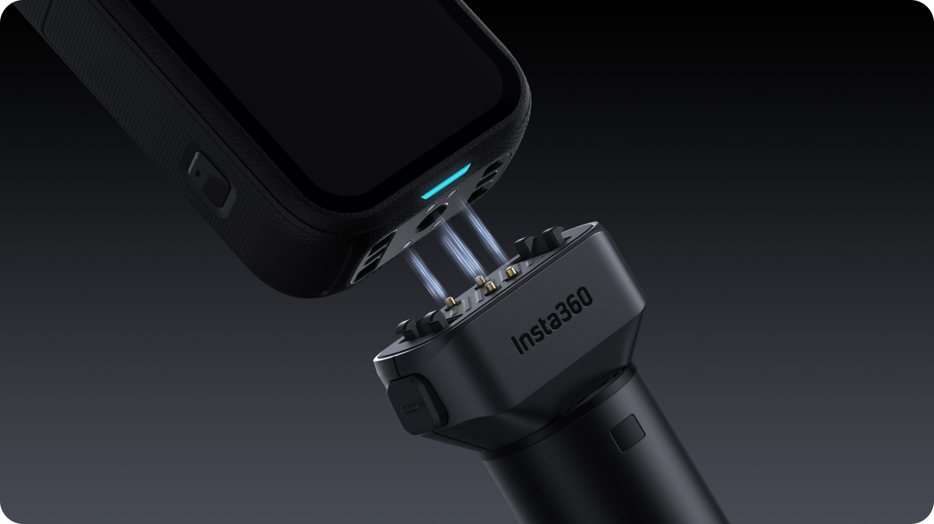 Insta360 X6 パワー自撮り棒 カメラとの接続端子 - 9