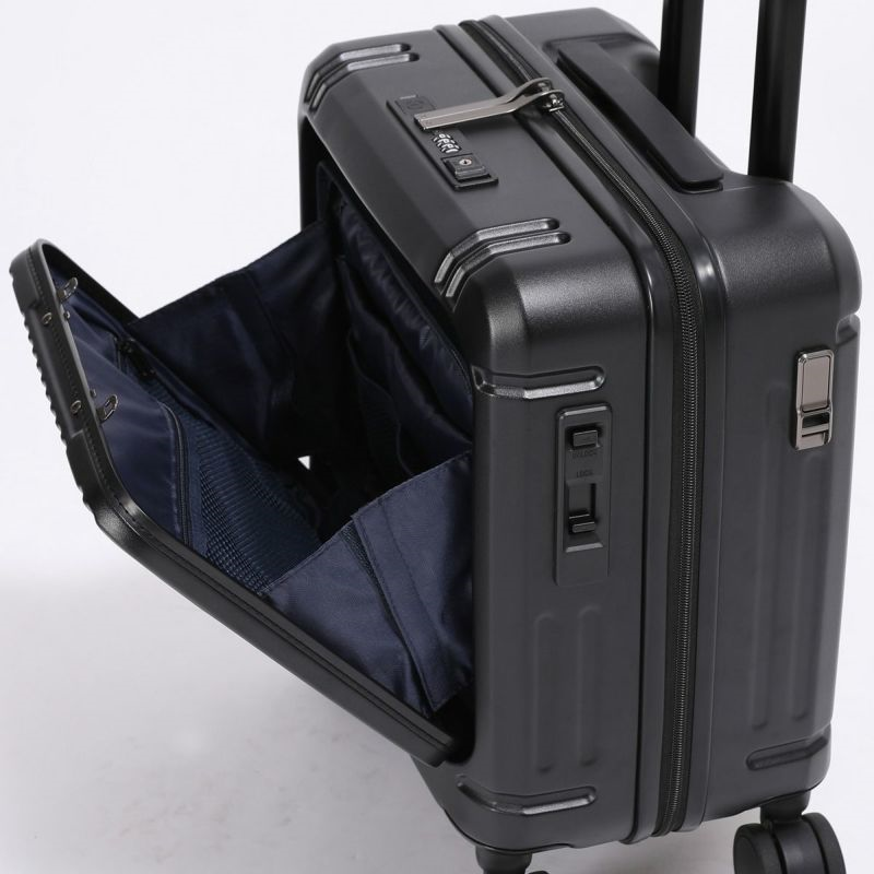 [レンタル] [1-3泊向けサイズ]BERMAS INTER CITYⅡ PRO No.60565 32L 39cm ワンタッチフロントオープン ハードスーツケースの宅配レンタル - 9