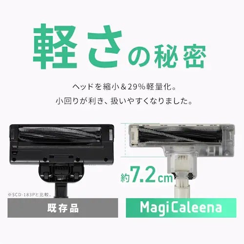[レンタル] アイリスオーヤマ Magi Caleena 紙パック式スティッククリーナー SBD-201P - 4
