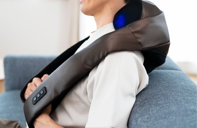 [レンタル] ドクターエア 3Dネックマッサージャープレミアム mn-05-br - 2