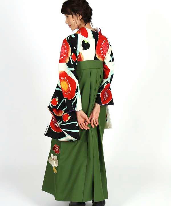 [レンタル] 【対応身長 157cm～165cm】卒業式 袴 レンタル フルセット 女性 袴セット-1810の宅配レンタル - 4