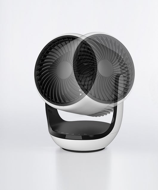 [レンタル] THREEUP（スリーアップ）CF-T2507WH 空気清浄機能付サーキュレーター - 2