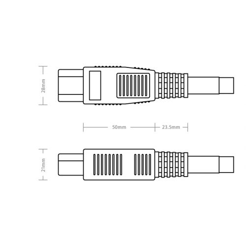 [レンタル] オヤイデ電気 AXIS-303 GX NEO電源ケーブル 1.8m - 4