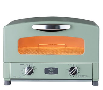 [レンタル] [2枚焼き]Aladdin AET-GS13C グラファイトトースター グリーン