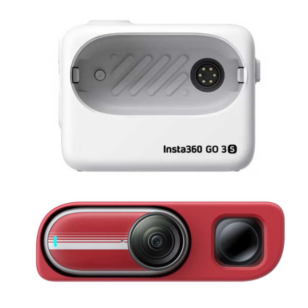 [レンタル] Insta360 GO 3S 128GB アクションカメラ レトロキット クラシックレッド