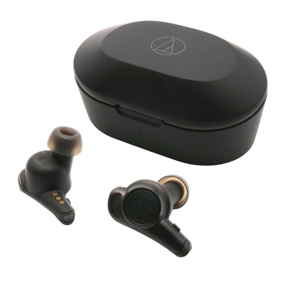 [レンタル] audio-technica(オーディオテクニカ) ATH-CKR70TW ワイヤレスイヤホン ブラック