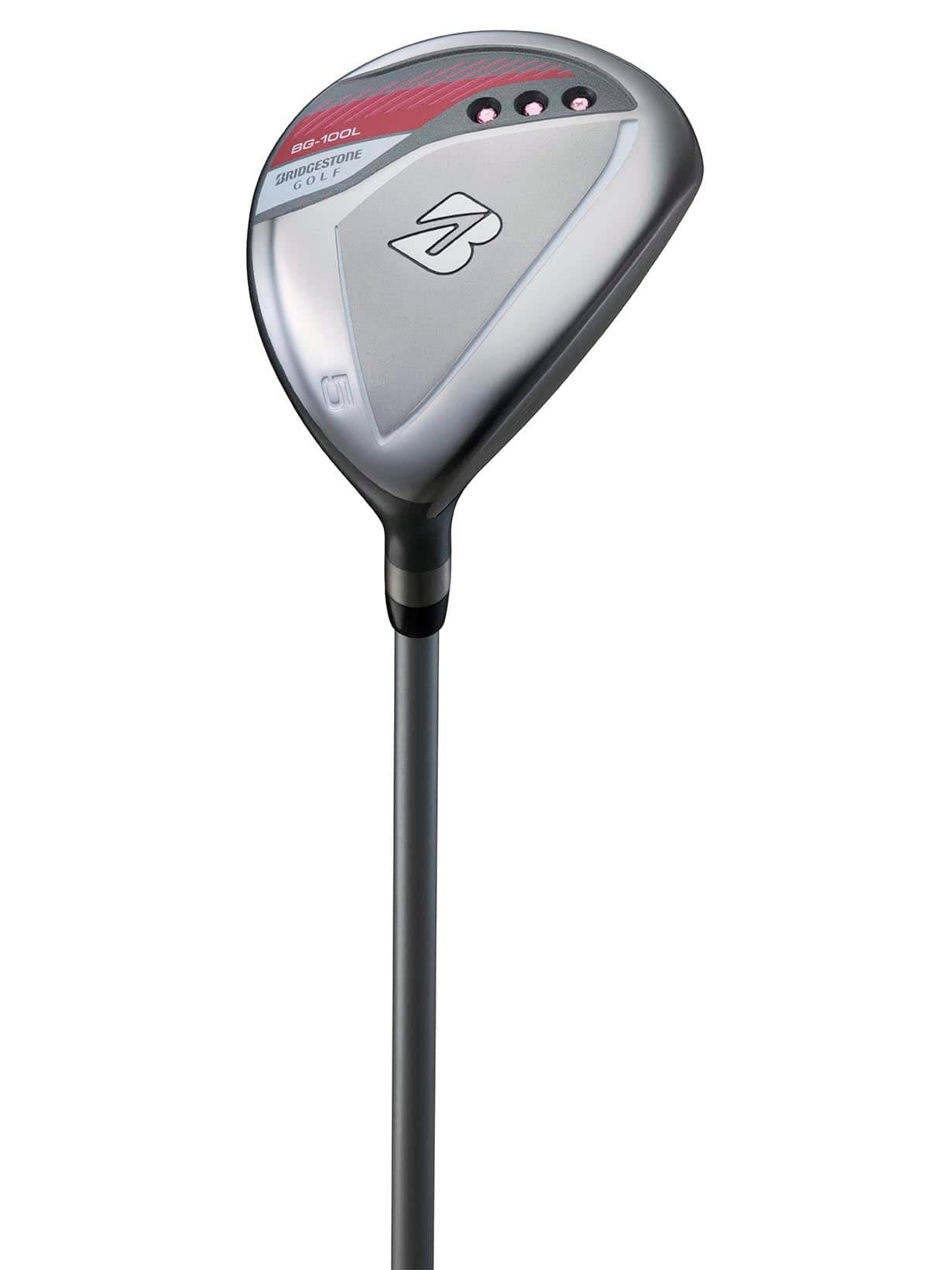 [レンタル] ブリヂストンゴルフ(BRIDGESTONE GOLF) BG-100L キャディバッグ付8本セット レディース - 5