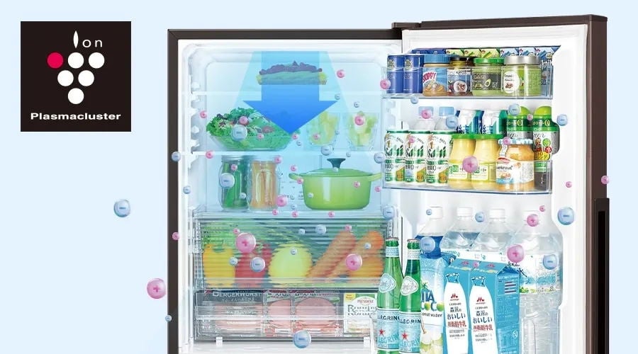[レンタル] [280L][一人暮らし向け][右開き]シャープ SJ-PD28R 冷凍冷蔵庫 - 6