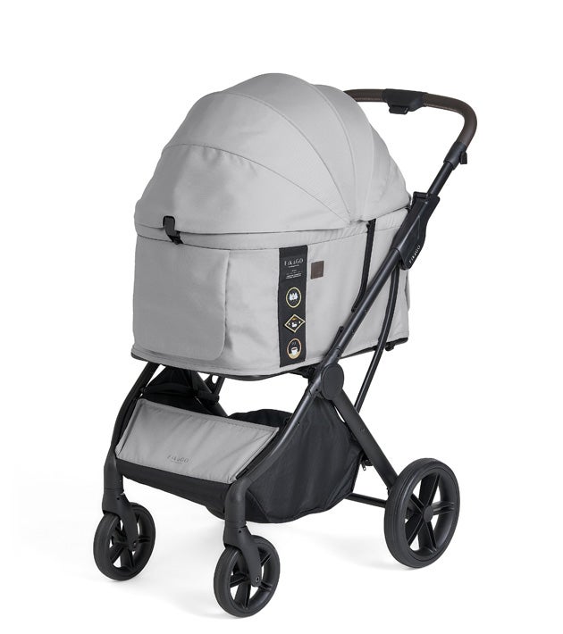 [レンタル] コンビ ペット用カートフィカゴー アジャイル ツー ソフトグレー