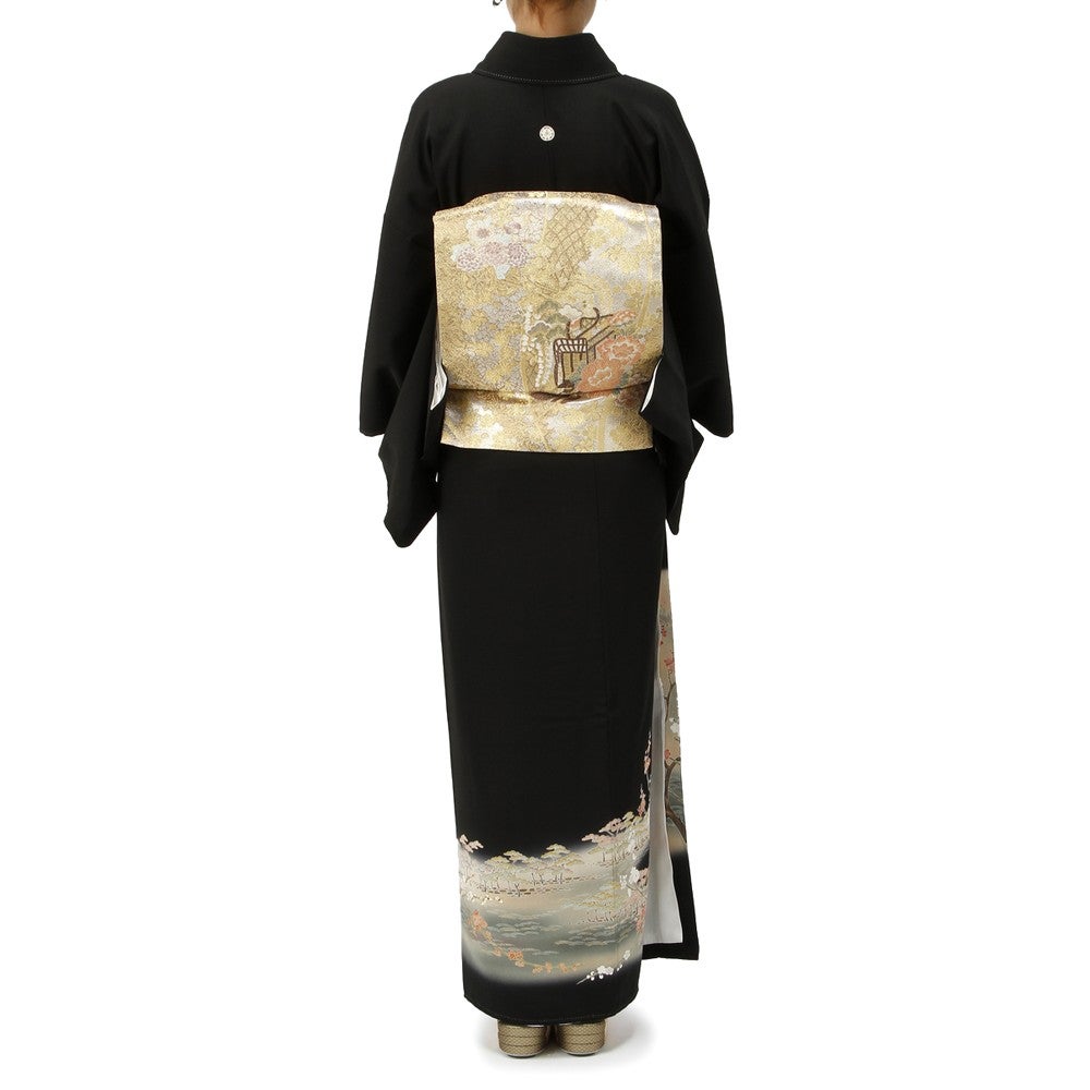 [レンタル] 留袖セット 梅柄 (長襦袢、帯、和装小物一式)の宅配レンタル - 2