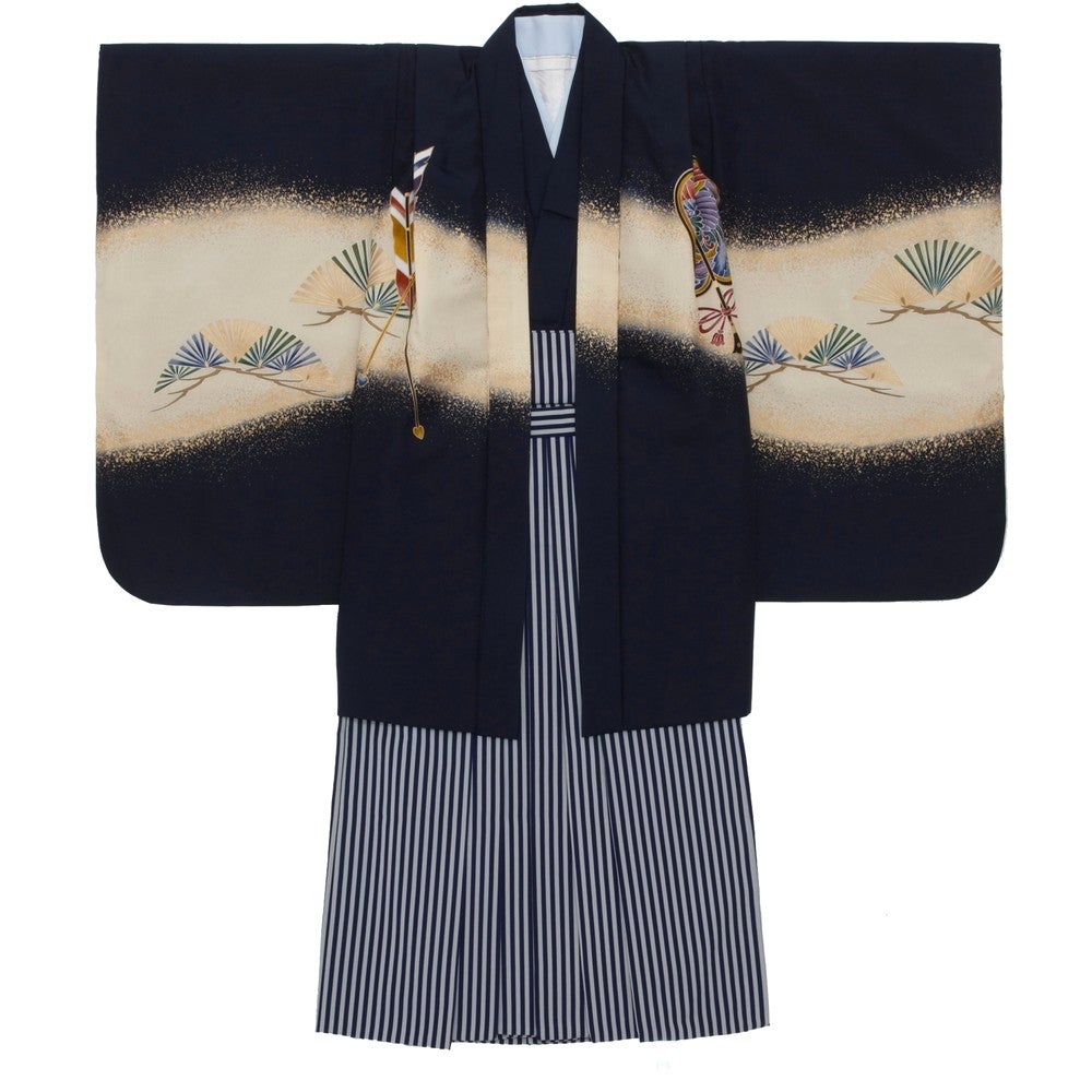 [レンタル] 七五三/節句 袴セット 5歳 男の子 兜 幻想的の宅配レンタル - 4