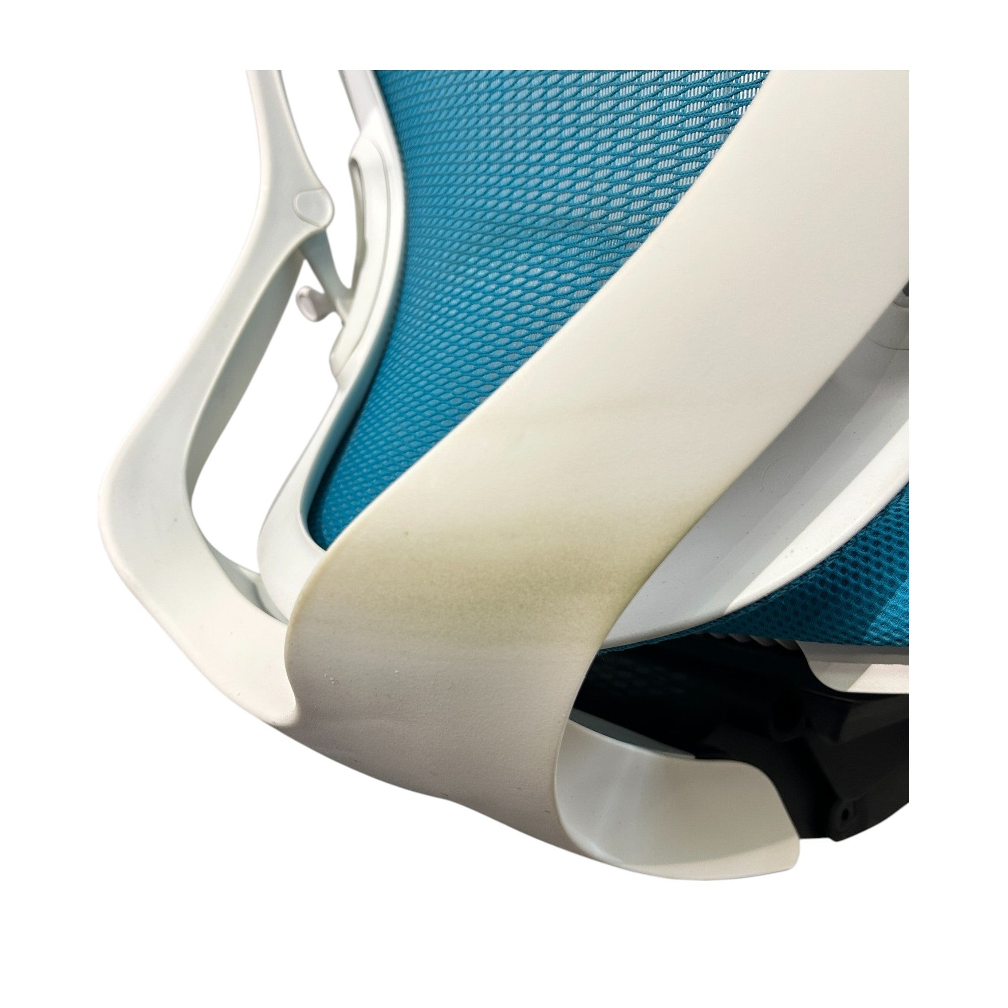 [レンタル] オカムラ オフィスチェア シルフィー ハイバック 固定肘 ブルーグリーン ホワイト C646XW-FMR6 - 12