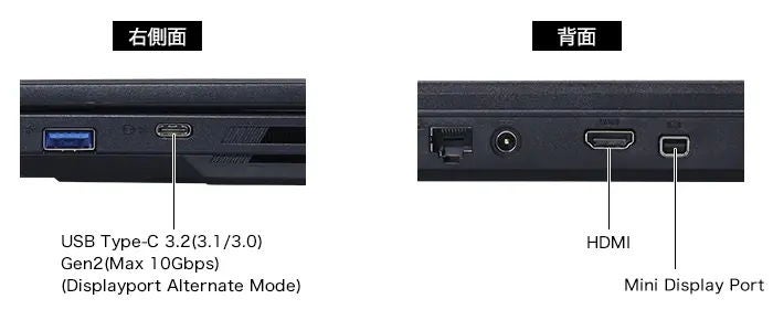 [レンタル] フロンティア(FRONTIER) ゲーミングノートパソコン FRAXN735/B - 10