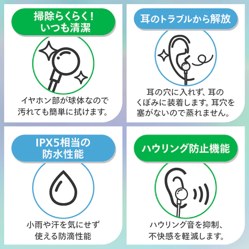 [レンタル] cheero Otocarti MATE 軟骨伝導集音器 - 4