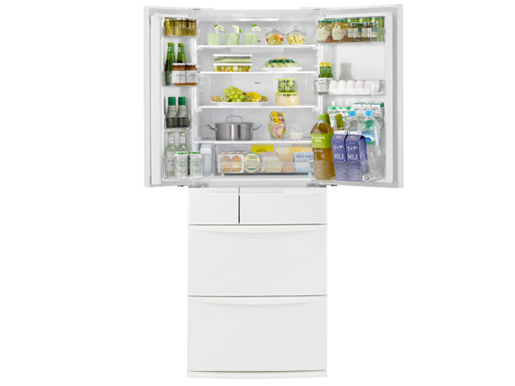 [レンタル] [451L][ファミリー向け][観音開き]パナソニック 冷凍冷蔵庫 NR-FVF45S1 - 3