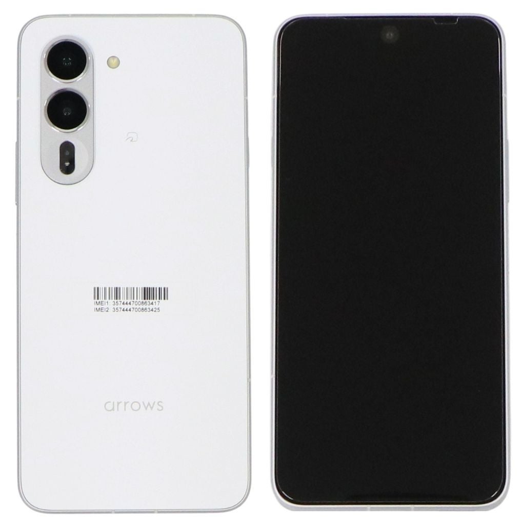 レンタル] FCNT arrows Alpha2 (8GB/256GB) スマートフォン ホワイト