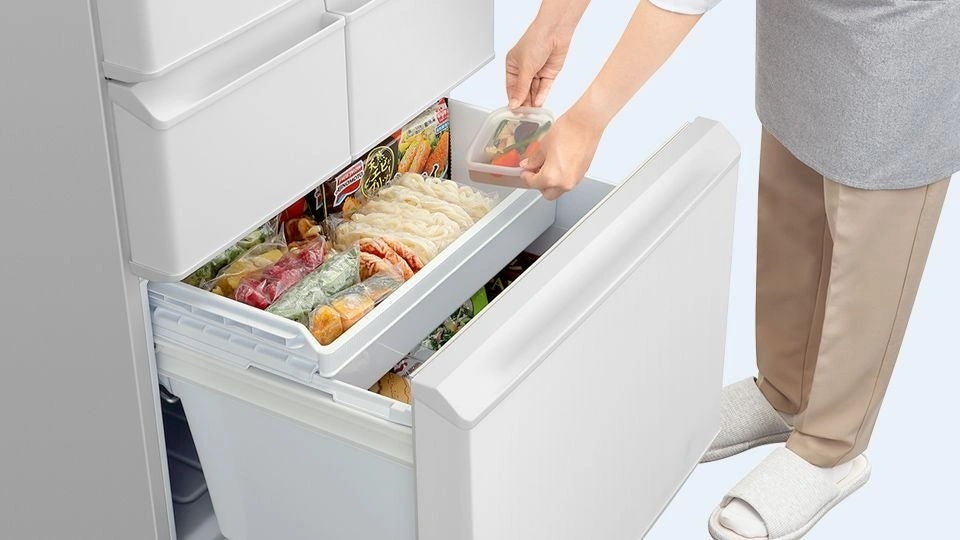 [レンタル] [408L][ファミリー向け][左右開き対応]シャープ SJ-XW41R 冷凍冷蔵庫 - 5