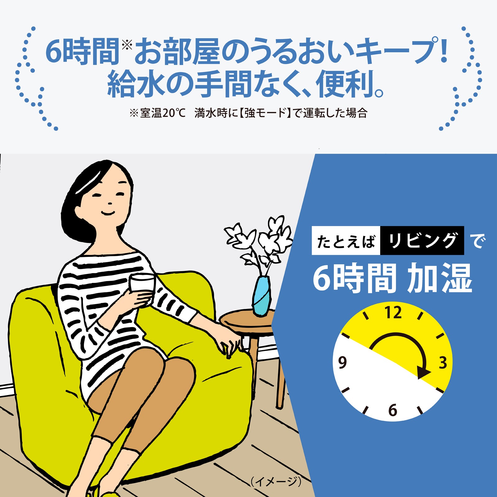 [レンタル] 象印 スチーム式加湿器 EE-TC60 2026年モデル - 6