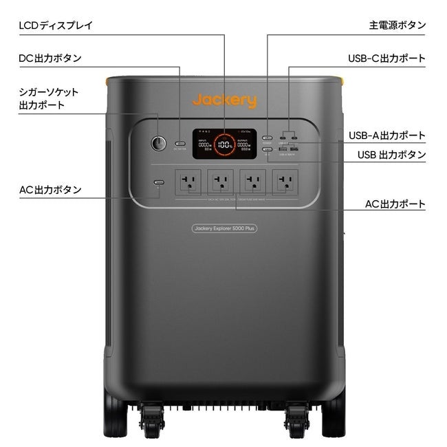 [レンタル] Jackery(ジャクリ) ポータブル電源 5000 Plus - 9