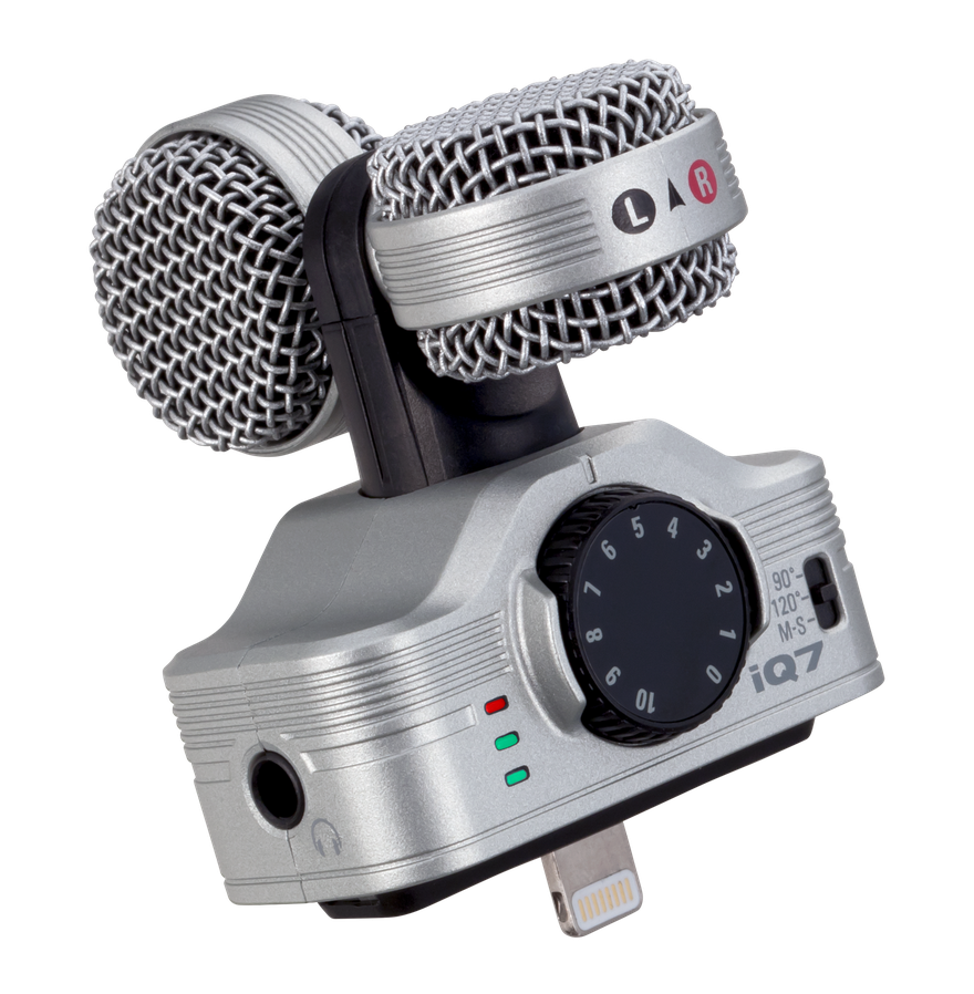 [レンタル] ズーム iQ7 iOS用XYステレオマイク