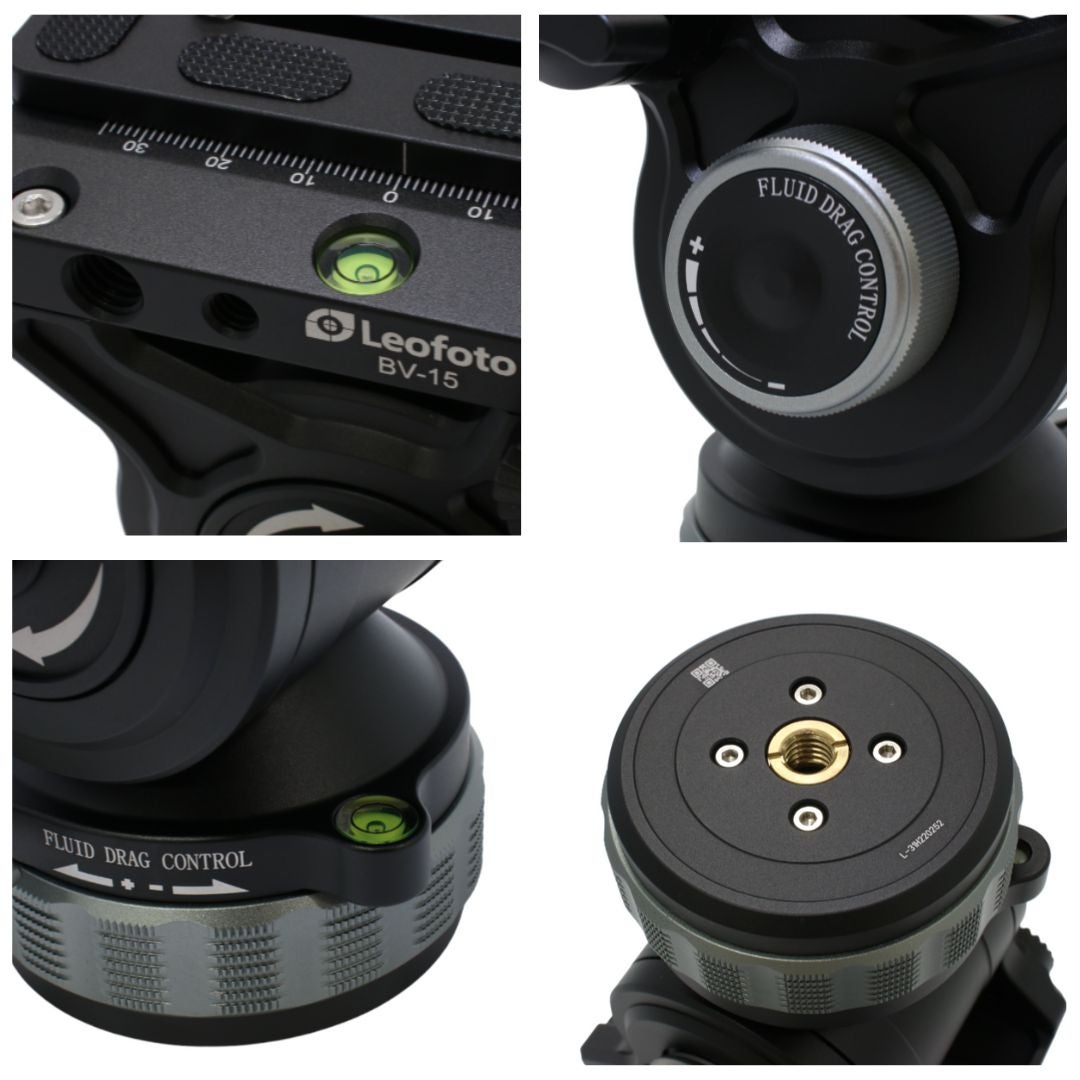 [レンタル] Leofoto BV-15 ビデオ・望遠レンズ向け雲台 - 5