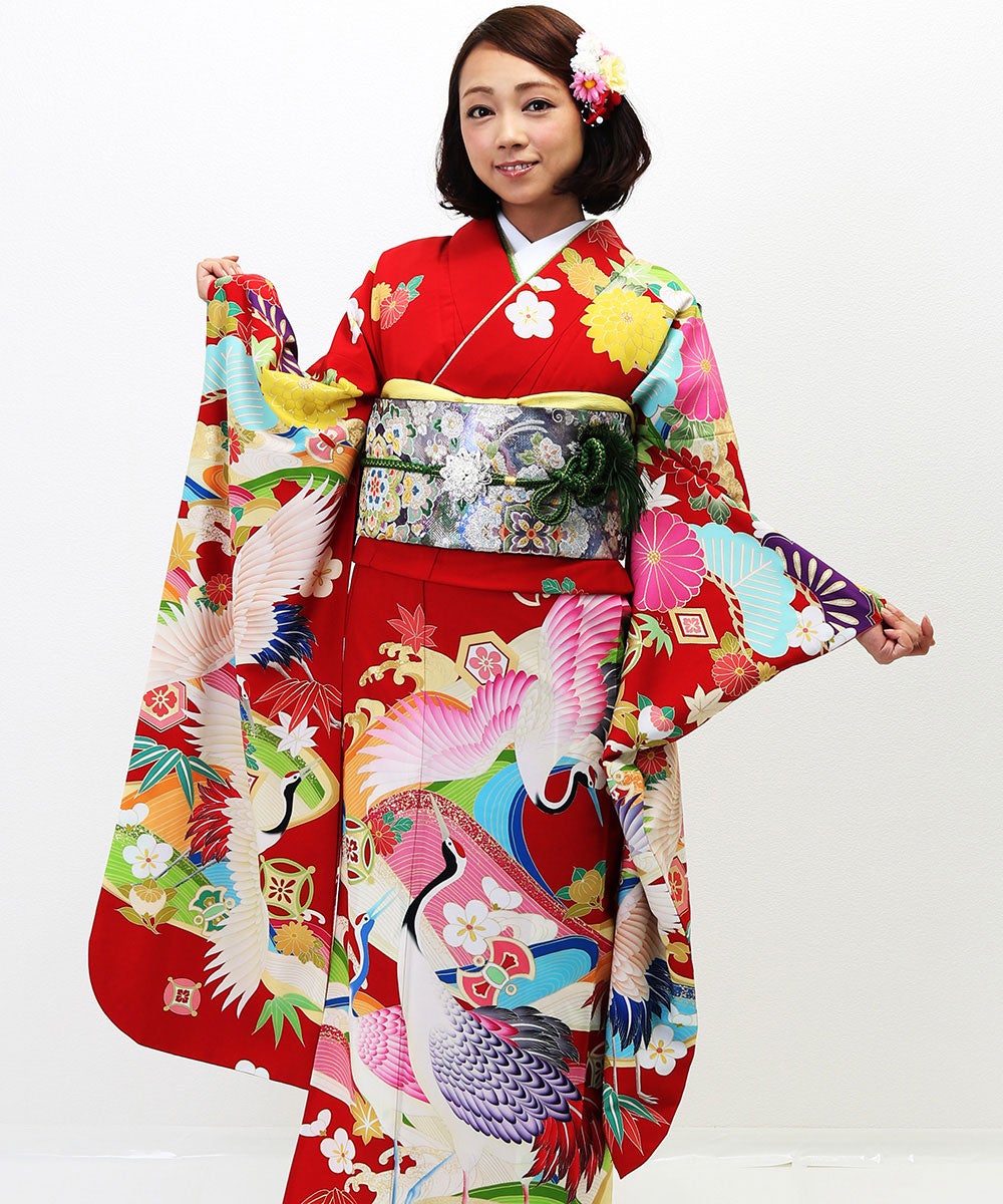 [レンタル] 【対応身長148-168cm】レンタル振袖フルセット-730の宅配レンタル - 8