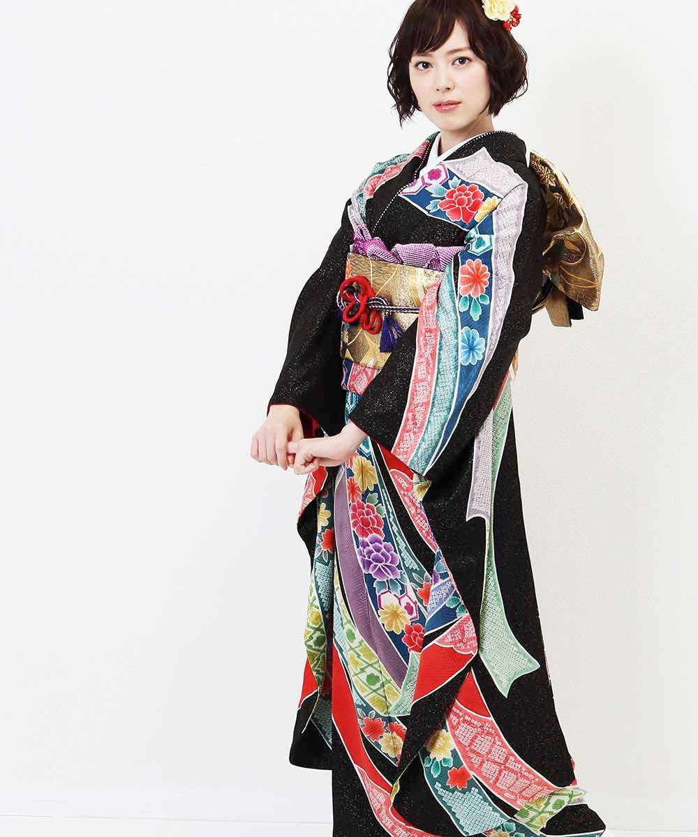 [レンタル] 【対応身長155-170cm】レンタル振袖フルセット-195の宅配レンタル - 2