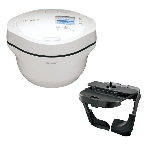 [新品]シャープ ヘルシオ ホットクック KN-HW16H 1.6L＋まぜ技ユニット もっとクックセット ホワイト