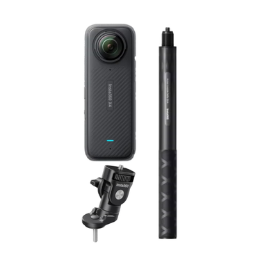Insta360 X4 自転車撮影セット(自転車用ヘッドセット・キャップ・マウント付き)