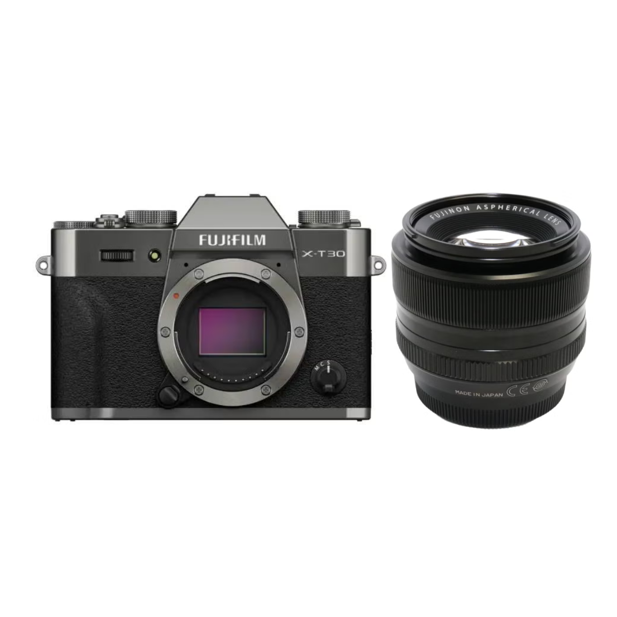 [レンタル] ポートレート撮影セット 富士フイルム X-T30 III ＆ FUJINON XF35mm F1.4 R 単焦点レンズ チャコールシルバー