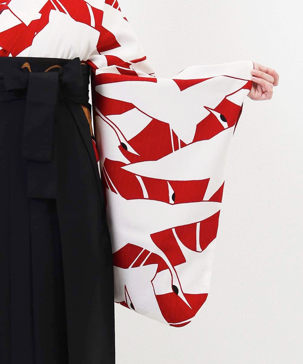 [レンタル] 【対応身長157cm～165cm】卒業式 袴 レンタル フルセット 女性 袴セット-871の宅配レンタル - 6