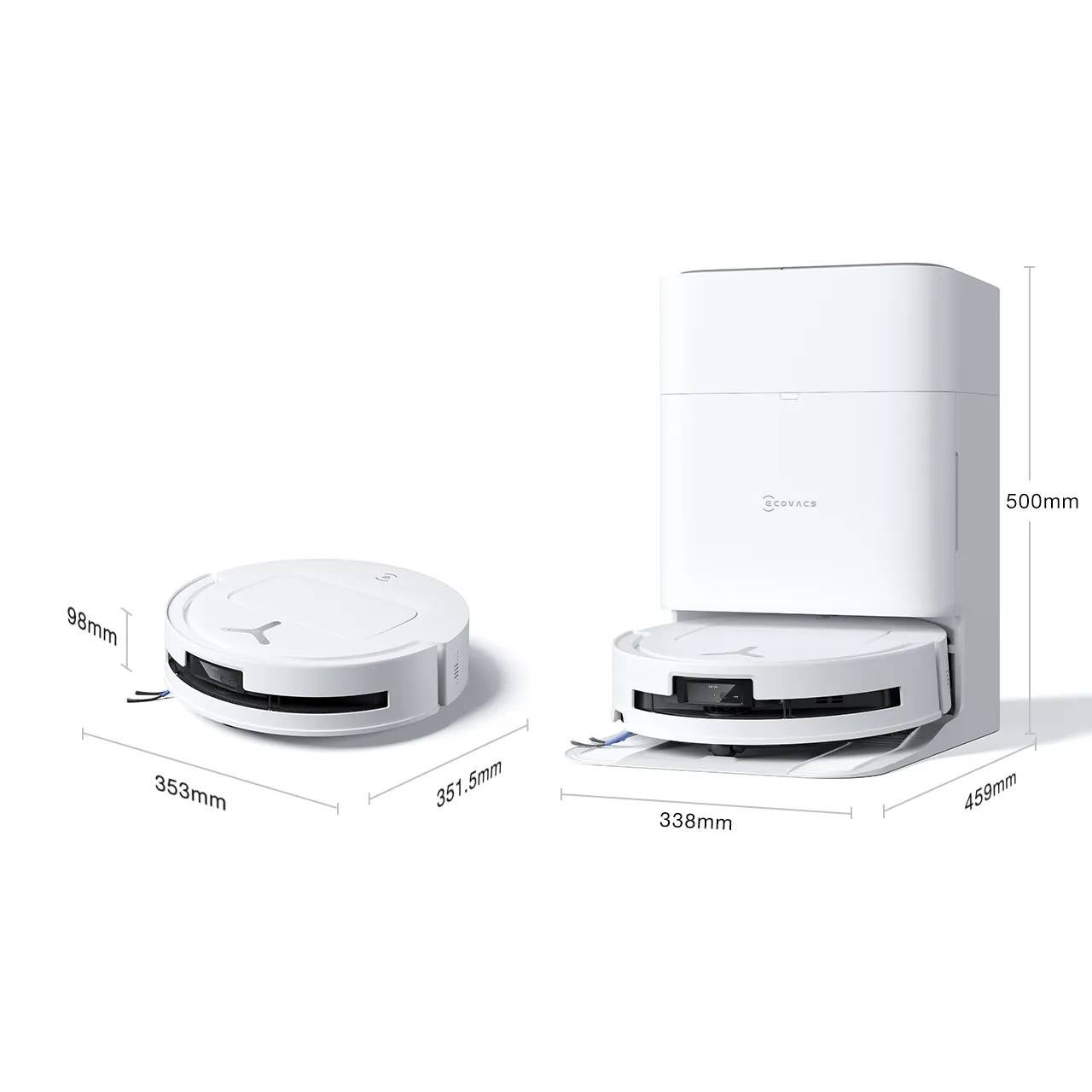 [レンタル] ECOVACS DEEBOT T80 OMNI ロボット掃除機 - 2