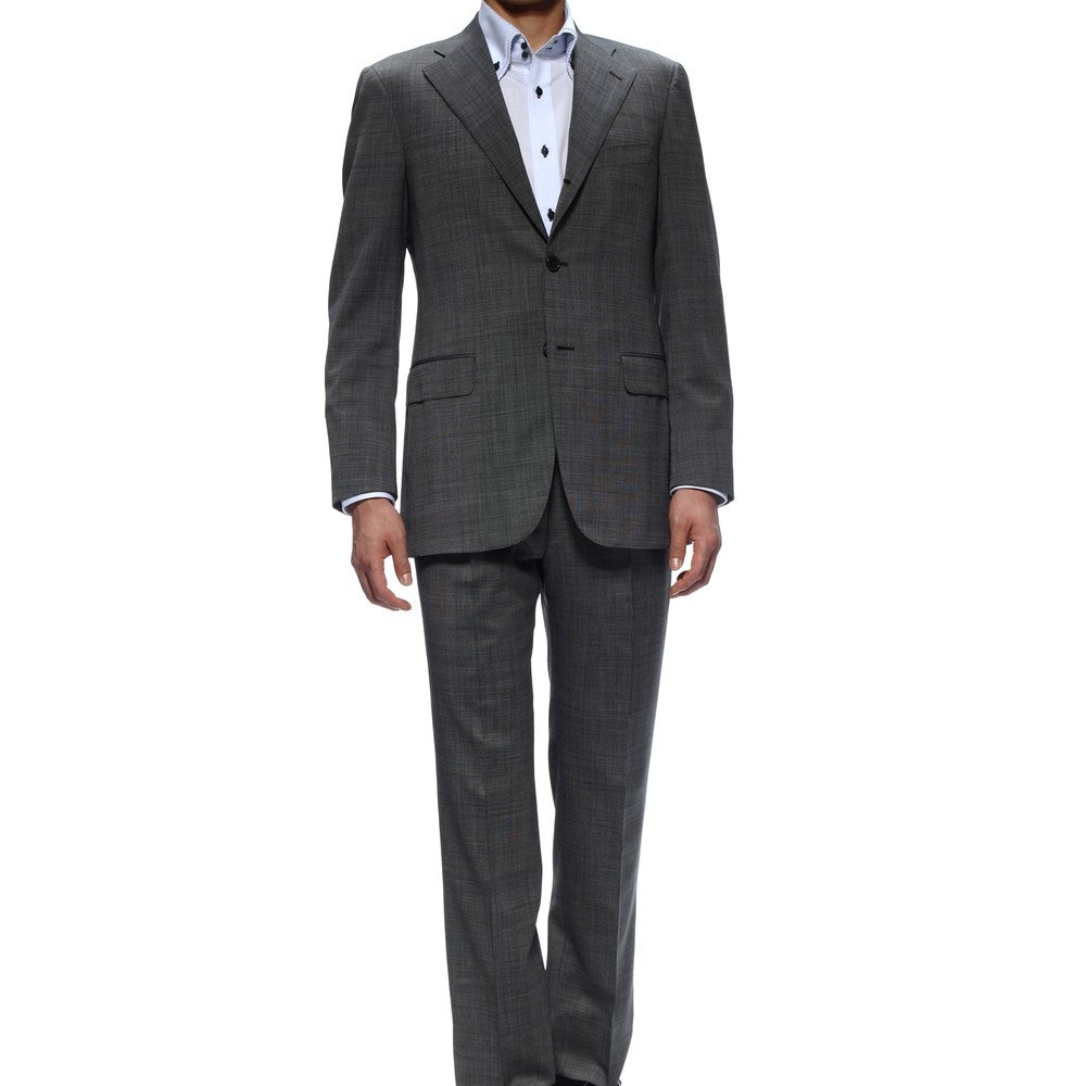 [レンタル] ベルベスト メンズスーツ2点セット(ジャケット+パンツ) グレーの宅配レンタル - 6