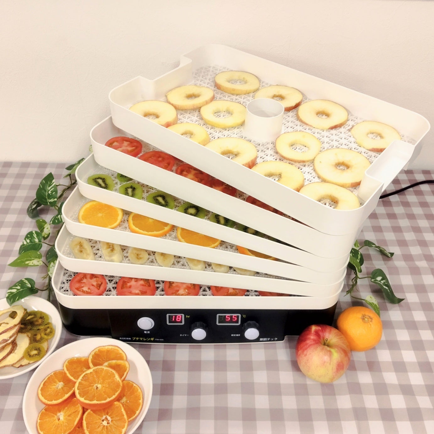 [レンタル] 東明テック 家庭用食品乾燥機 プチマレンギmini TTM-270 - 5