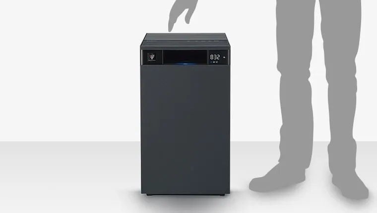 [レンタル] SHARP（シャープ） 空気清浄機 プラズマクラスター25000 FP-U120（空気清浄～53畳） - 7