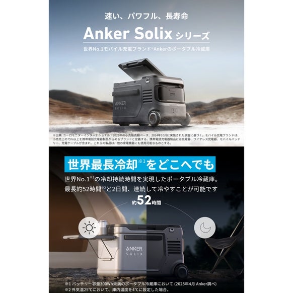 [レンタル] [23L]アンカー Anker Solix EverFrost 2 Electric Cooler ポータブル冷蔵庫 - 3