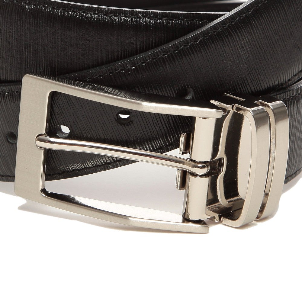 [レンタル] メンズ 本革 黒ベルト 長さを選べる3サイズ(S/M/L)の宅配レンタル - 2